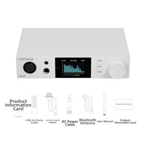 Topping | HiFi Balanced Audio DAC & Amp Bluetooth 2.0