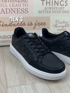 Marc Ecko Kasut Sneaker Fesyen Jalanan Lelaki Men Fashion Street Sneakers EMK9417 / EMK9418 Warna Hitam / Warna Putih (Black / White)