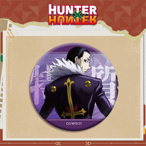 58mm Anime HUNTER×HUNTER GON FREECSS Killua Zoldyck Feitan Pōtoo Cosplay COSTUME Badge Pin SPTE Tinplate Brooch Prop Xmas Gift