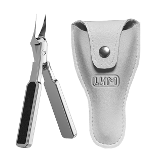Laihemi Stainless Steel Ingrown Toenail Scissors Nail Clippers Set Precise Trimming for Thick Hard Ingrown Toenails