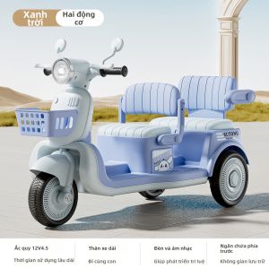 BASEBO | Xe Đạp Ba Bánh Điện Có Điều Khiển Từ Xa Sạc Điện Cho Trẻ Em Và Người Lớn