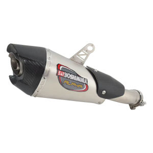 Titanium Alloy Slip-On Exhaust System for Kawasaki ZX4R ZX4RR 2023-2024