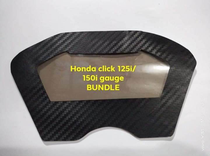 PANEL PROTECTOR FOR CLICK 125/150 CLICK V3 (CARBON SET) | Lazada PH