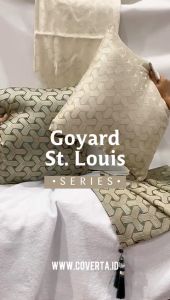 Sarung Bantal Sofa / Cushion Cover Motif Goyard St Louis 45x45cm