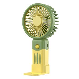 พัดลมมือถือ แบบพกพา ชาร์จ USB พัดลมระบายความร้อน ฤดูร้อน ดีไซน์สวย ขนาดกระทัดรัด ปรับเกียร์ได้ 3 ระดับ