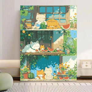 Jigsaw Puzzle 500/1000/1200/2000PCS Summertime Landscape Artwork Stress Relief Puzzle Wall Art Decor Gift