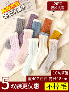 Tất Ấm Mùa Đông Coral Fleece Cho Bà Bầu Tất Ấm Cho Bé Gái Tất Ấm Mùa Thu Đông Tất Ấm Mùa Đông Dày Dặn Tất Ngủ Tất Đi Trong Nhà