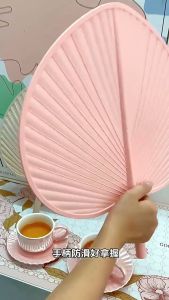 Kipas Lontar Kipas Tangan Polos Plastik Besar Unik