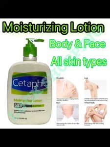 Cetaphil Moisturizing Lotion Body & Face 20 OZ/591mL All Skin Types Lightweight Hydration for Everyday Use