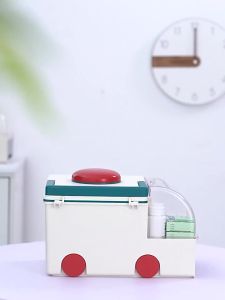 New Plastic Ambulance Medicine Box Family Portable Large Size Complete Set Of Household Boxes Large Capacity Storage Box