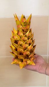 《马上发货》新年拜神金纸黄梨凤梨🍍拜天公拜地主公拜金纸元宝纸莲花纸菠萝纸烧纸金箔纸清明