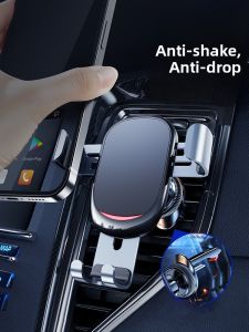 HELLOLEIBOO | Universal Car Vent Mount Phone Holder Navigation Special Support Vehicle Interior 2021 New Model Stable Fixed Car Holder