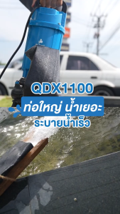 ปั๊มแช่ (ไดโว่) ดูดน้ำ 1 นิ้ว 370 วัตต์  2 นิ้ว 750 วัตต์  3 นิ้ว 1500 วัตต์ MR.PUMP รุ่น QDX370 QDX750 QDX1100  ไดโว่ ปั้มน้ำ ปั๊มน้ำ
