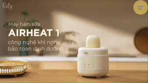 Máy Hâm Sữa Bằng Công Nghệ Khí Nóng AirHeat 1 FATZBABY Hâm Khô Giữ Ấm 12H Phù Hợp Nhiều Vật Liệu