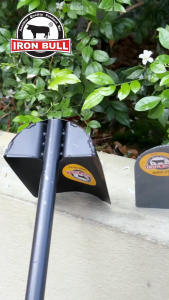 IRON BULL 90° Heavy Duty Drain Shovel Mini Steel Hoe With Handle Drain Scoop Besi Cangkul Pengorek Penyodok Longkang 铲