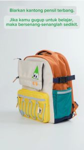 Shukiku - Sac Sekolah Anak Dengan Perlindungan Punggung