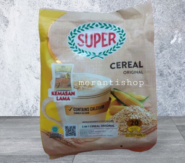 Bundle Of 4  SUPER NutreMill Instant 3in1 Cereal Drink, 15 Sachets Halal  I.22655848