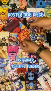 POSTER ONE PIECE IS 45pcs| POSTER DINDING BAND | POSTER ART PAPER 260gsm | POSTER ONE PIECE | POSTER ANIME | POSTER BUNDLE | POSTER HIASAN DINDING ANIME | POSTER KAMAR COWO | POSTER KAMAR CEWEK | POSTER KARAKTER ANIME