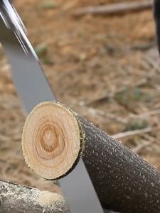 Gergaji Lipat Super Tajam Serbaguna Gergaji Kayu portable Bahan Baja SK5 Tidak Mudah Melengkung