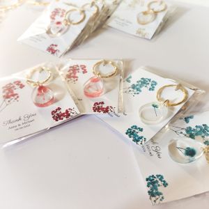 Souvenir Pernikahan Rustic Gantungan Resin Lucu Aesthetic