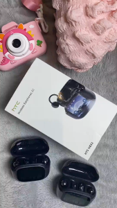 HTC NE32 AI แปลหูฟัง หูฟังใหม่บลูทูธ 6.0 ชุดหูฟัง มัลติฟังก์ชัน หูฟังแบบสปอร์ต หน้าจอสัมผัสระบบไฮไฟ ชุดหูฟังเปิดหู Clip-on หูฟังพร้อมไมโครโฟนสําหรับ IOS/Android/PC