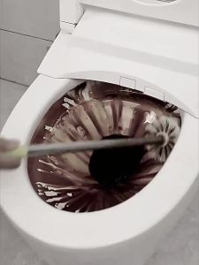 KEKESHANGJIA | No-Corner Miss Toilet Brush Wall-Mounted