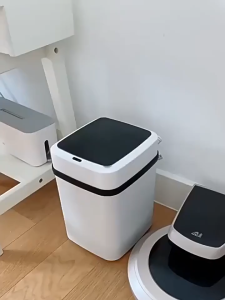 Deli Vusign 15L Smart Trash Can Automatic Trash Bin Wireless Sensor Non Touch Waterproof