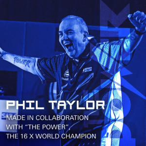 TARGET K FLEX DARTS FLIGHT-【No.2】STANDARD THE POWER (PHIL TAYLOR) K-Flex Integrated Dart Flights
