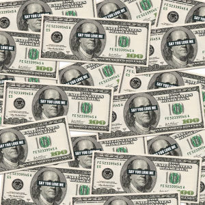 กันน้ํา ผ้าไวนิล Dollar สติกเกอร์สําหรับภาพวัฒนธรรมผนังการถ่ายภาพ Props แล็ปท็อปกีต้าร์หมวกกันน็อครถจักรยานยนต์กระจกสติ๊กเกอร์ตกแต่ง