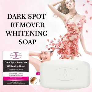 Goat milk soap Body Whitening Soap Chicken Skin Removal Underarm Knees Bleaching Soap Dark Spot Removal Dead Skin Moistu