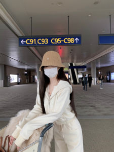 ChicYOU Lux Series Fleece Lined Hooded Sweatshirt And Pants Set High Grammage Cozy Winter Outfit Womens Fashion Set