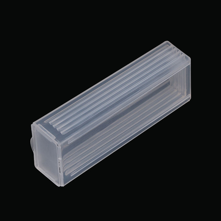 Plastic Microscope Slide Mailer Glass Slides Holder Storage Box
