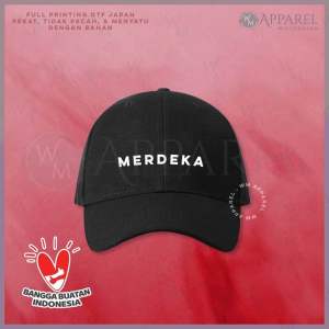 WM APPAREL Topi baseball Merdeka Indonesia 17 Agustus Graphic Premium quality fabric