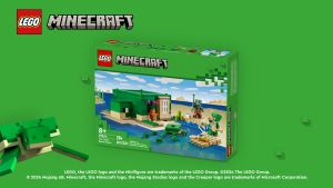 LEGO MINECRAFT 21254 Đồ chơi lắp ráp Ngôi nhà rùa biển (234 chi tiết)