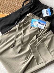 กางเกงขายาวทรงตรงลำลองสำหรับผู้ชาย ทรงหลวม ทรงเข้ารูป ดีไซน์ลำลอง ทรงเข้ารูป ทรงเข้ารูป กางเกงขายาวทรงเข้ารูปสำหรับผู้ชาย