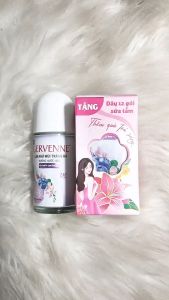 [Kèm Dây] Lăn Khử Mùi Gervenne 50ml – Kiwi/Việt Quất/Dâu Tây Thơm Lâu