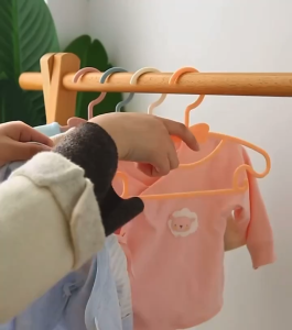 12 pcs/set Baby Hanger Kids Clothes Hanger Rack Display Hanger