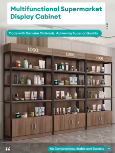 Display rack for supermarkets and convenience stores multi-layer shelves for stationery tobacco and alcohol cosmetics