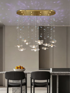 HUITUO | Designer Lotus Shaped Luxury Chandelier