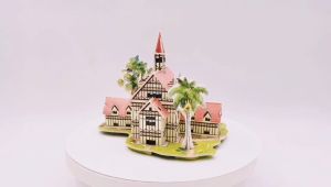 YUNLEO DIY 3D Puzzles Childrens Educational Toys DIY Manual Assembly