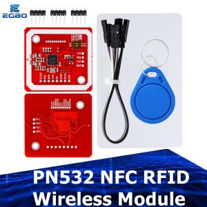 PN532 NFC Module V3 RFID Reader/Writer Kit with Antenna PCB S50/S70 Card Support I2C/SPI/HSU Interface for Arduino