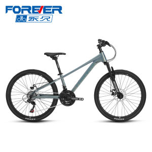 Permanent Mountain Bike 24-Inch Aluminum Frame Shimano 24-Speed Youth Student Bicycle Variable Speed off-Road Mountain Bike
