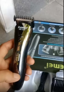 SATU SET LENGKAP ALAT CUKUR RAMBUT JENGGOT KUMIS MULTIFUNGSI/MESIN POTONG RAMBUT 3 IN 1 FREE BONUS 1 SET GUNTING SASAK