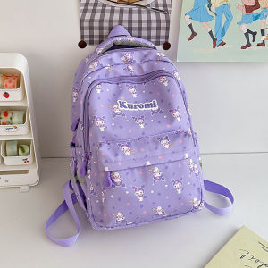 Cartoon Backpack for Girls Primary School Students Grade One to Six Big Ear Yuyi Dog Meileti Kuluomi School Bag Nylon Material