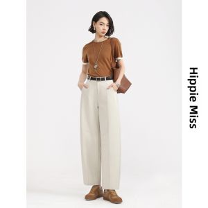 HIPPIE MISS | Customizable Hippie Girls Khaki Loose Pants
