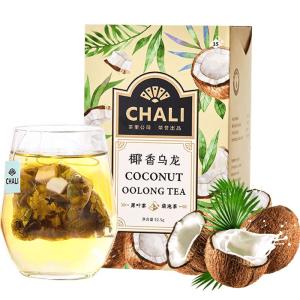 CHALI | Coconut Scented Oolong Tea Cold Brew Fruit Chunk Tea Bags