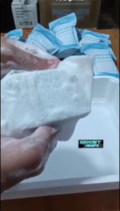 Miacinamide Tawas Soap Body Skin Care Soap Cleanses Skin Body Deorant Skin Lightening Premium Soap Bar 100g + Bubble Net