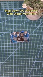 Step Down 3A LM2596S With Digital Voltmeter 125V-35V DC-DC ADJUSTABLE
