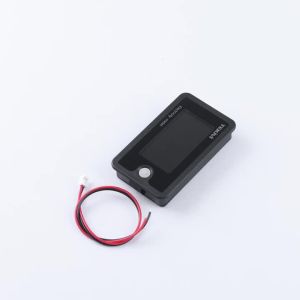 DC 8-100V LCD color screen displaytwo-wire voltage power indicator for ternary/lithium iron/acid batteries temperature display