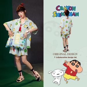 GONGDIE | Cool Sensation Couple Cotton Short Sleeve Home Wear
